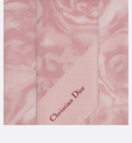 christia dior pink scarf roses and bows 1960s|Dior Roses Mitzah Scarf Pink Silk Twill .